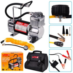 Купить Компресор автомобільний "VOIN" VP-610 150psi/23Amp/70л/клеми