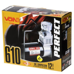 Купить Компресор автомобільний "VOIN" VP-610 150psi/23Amp/70л/клеми