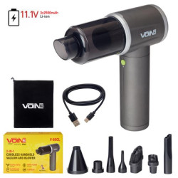 Купити Пилосос "VOIN" V-85CL 130W/АКБ-3x2500mAh/вологе та сухе чищення/сумка