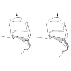 Купить Монтажный комплект Thule 1095 для BMW 3-series (E46)(sedan) 1998-2001 (TH 141095)