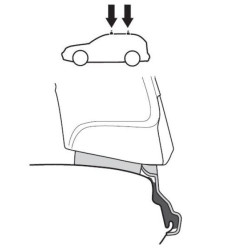 Купить Монтажный комплект Thule 1101 для Jeep Grand Cherokee (mkI)(ZJ) 1993-1998 (TH 141101)