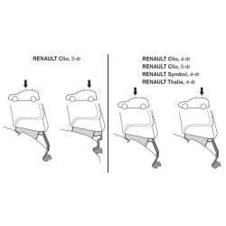 Купить Монтажный комплект Thule 1119 для Renault Clio (mkII) 1998-2012 / Symbol (mkI-mkII) 1999-2013 (TH 141119)