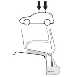 Купить Монтажный комплект Thule 1206 для BMW X5 (E53) 1999-2006 (TH 141206)