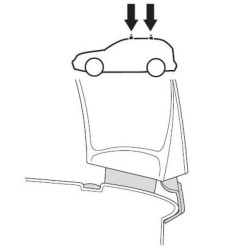Купити Монтажный комплект Thule 1215 для Hyundai Santa Fe (mkI) 2000-2006 (TH 141215)