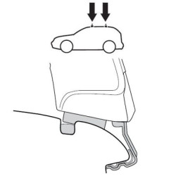 Купити Монтажный комплект Thule 1218 для Volkswagen Passat (B5)(седан) 2001-2005 (TH 141218)