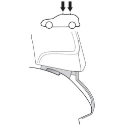 Купити Монтажный комплект Thule 1324 для Honda Accord (mkVII)(CM)(wagon) 2002-2008 (EU) (TH 141324)