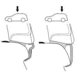 Купити Монтажный комплект Thule 1333 для Mitsubishi Grandis (mkI) 2003-2011 (TH 141333)