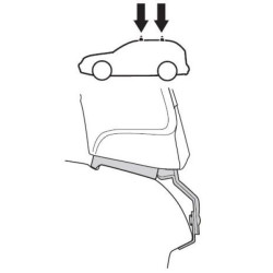 Купити Монтажный комплект Thule 1379 для Kia Cerato (mkI)(hatch) 2004-2008 (TH 141379)