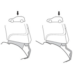 Купити Монтажный комплект Thule 1425 для Honda Civic (mkVIII)(sedan) 2005-2012; Acura CSX (mkI) 2006-2011 (TH 141425)