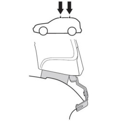 Купити Монтажный комплект Thule 1445 для Ford Mondeo (mkIV)(sedan/liftback) 2007-2014 (TH 141445)