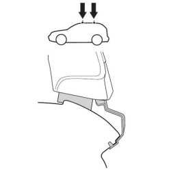 Купити Монтажный комплект Thule 1451 для Fiat Bravo (mkII) 2007-2014 (TH 141451)