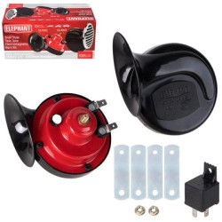 Купить Сигнал "равлик" СА-10122/Еlephant/12V/червонo/чорний