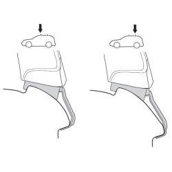 Купити Монтажный комплект Thule 1601 для Hyundai ix35 (mkII) 2009-2015 (TH 141601)