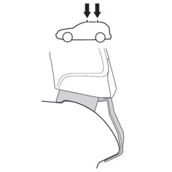 Купити Монтажный комплект Thule 1602 для BMW X1 (E84) 2009-2015 (TH 141602)