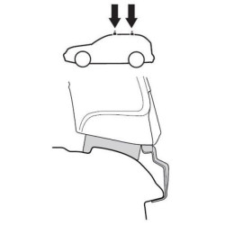 Купити Монтажный комплект Thule 1610 для Kia Optima (mkII) 2005-2010 (TH 141610)