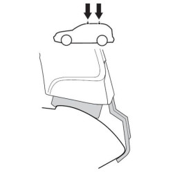 Купити Монтажный комплект Thule 1632 для Porsche Cayenne (mkII) 2011-2018 (TH 141632)