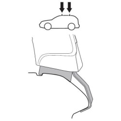 Купити Монтажный комплект Thule 1643 для Volkswagen Touareg (mkII) 2010-2018 (TH 141643)
