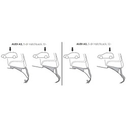 Купити Монтажный комплект Thule 1708 для Audi A3/S3/RS3 (mkIII)(hatch) 2012-2020 (TH 141708)