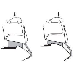 Купити Монтажный комплект Thule 1718 для Honda Civic (mkIX)(sedan) 2012-2015; Acura ILX (mkI) 2012-2022 (TH 141718)