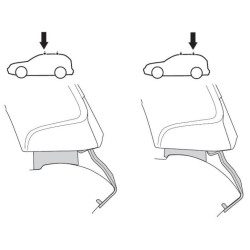 Купити Монтажный комплект Thule 1822 для Renault Twingo (mkIII) 2014→ (TH 141822)