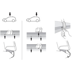 Купити Монтажный комплект Thule 1872 для Volkswagen T-Roc (mkI) 2017→ (TH 141872)