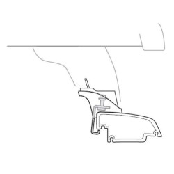 Купити Монтажный комплект Thule 3024 для Suzuki Grand Vitara (mkIII) 2005-2017; Hyundai Santa Fe (mkII) 2006-2012; Daihatsu Terios (mkI) 1997-2005 (TH 183024)