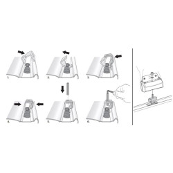 Купити Монтажный комплект Thule 3043 для Toyota HiAce (mkIV-mkV) 1996-2006; 2007→ (TH 183043)