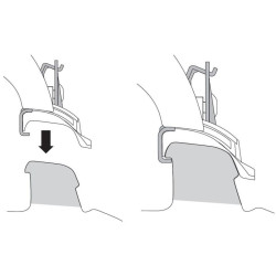 Купити Монтажный комплект Thule 4016 для Ford Galaxy (mkII) 2010-2015 / Tourneo/Transit Connect (mkII) 2014-2023 (TH 184016)