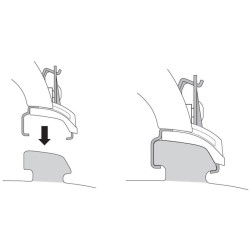 Купити Монтажный комплект Thule 4043 для Fiat 500X (mkI) 2014→ (TH 184043)