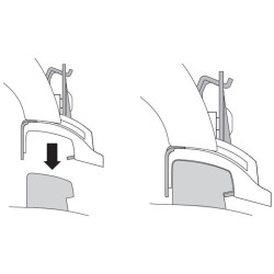 Купити Монтажный комплект Thule 4055 для Mercedes-Benz C-Class (S205)(wagon) 2014-2021; E-Class (S213; X213)(wagon) 2016-2023 (TH 184055)