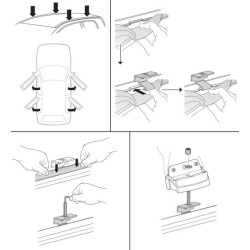Купити Монтажный комплект Thule 3110 для Fiat Punto (mkII)(5 door) 1999-2010 (TH 183110)