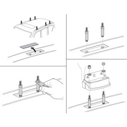 Купити Монтажный комплект Thule 3106 для Nissan Patrol (Y62) 2010→ (TH 183106)