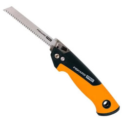 Купити Пилка універсальна складана Fiskars Pro PowerTooth, 2 полотна (метал, дерево), 15 см 13/24 TPI (1062934)