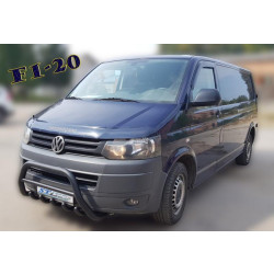 Купити Кенгурятник WT003 Black (нерж) для Volkswagen T5 2010-2015 рр