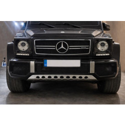 Купити Захист переднього бампера (нержавійка) для Mercedes G сlass W463 1990-2018 рр
