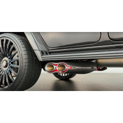 Купити Насадки на глушник BRB Carbon (2 шт) для Mercedes G сlass W465 2025- рр