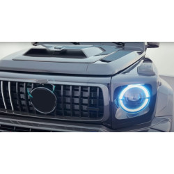 Купити Рамка решітка радіатора Carbon V1 для Mercedes G сlass W465 2025- рр