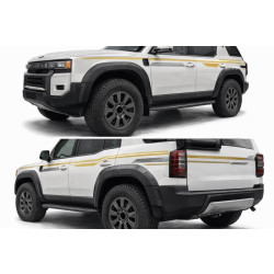 Купити Комплект розширювачів арок (12 шт) для Toyota Land Cruiser Prado 250 2023- рр