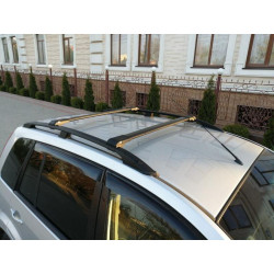 Купить Поперечины на стандартные рейлинги WingCarrier V1 (2 шт) до 140 см, Серые