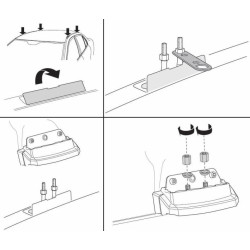 Купити Монтажный комплект Thule 3157 для Subaru Impreza (mkV)(хетчбек) 2016-2023 / XV (mkII) 2017-2023 (TH 183157)