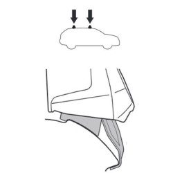 Купити Монтажный комплект Thule 5180 для Honda Civic (mkIX)(sedan) 2012-2015; Acura ILX (mkI) 2012-2022 (TH 145180)