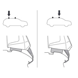 Купити Монтажный комплект Thule 5209 для Toyota Corolla (E210)(хетчбек) 2018→; Auris (mkIII) 2018→ (TH 145209)