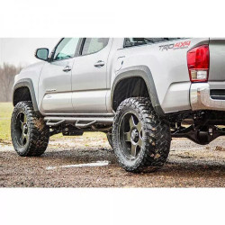 Купить Боковые ступеньки Rough Country для Toyota Tacoma 05-18 Double Cab 6ft BED