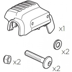 Купити Держатель верхний правый 52705 (BackSpace XT; Onto) (TH 52705)