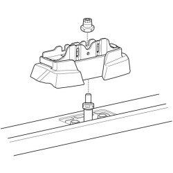 Купити Монтажный комплект Thule 7013 для Toyota Highlander (mkIII) 2013-2019 (TH 187013)