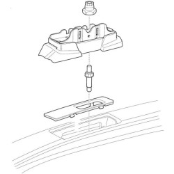 Купити Монтажный комплект Thule 7055 для Toyota RAV4 (mkV) 2018→; Suzuki Across (mkI) 2020→ (TH 187055)