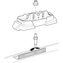 Купити Монтажный комплект Thule 7058 для Subaru WRX (mkIV) 2018-2021 / Levorg (mkI) 2014-2020 (TH 187058)