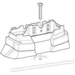 Купити Монтажный комплект Thule 7015 для Citroen Berlingo (mkIII); Peugeot Rifter (mkI); Opel Combo (mkV)(E); Toyota ProAce City (mkI) 2018→ (TH 187015)