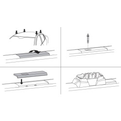 Купити Монтажный комплект Thule 7100 для Toyota Highlander (mkIV) 2019→ (TH 187100)