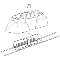 Купити Монтажный комплект Thule 7110 для Mercedes-Benz C-Class (W204)(sedan)(with glass roof) 2007-2014 (TH 187110)